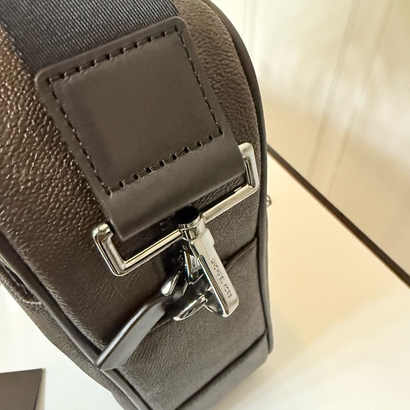 Michael Kors Jet Set Travel Large Laptop Case - Brown Signature Logo - Picture 5 of 11